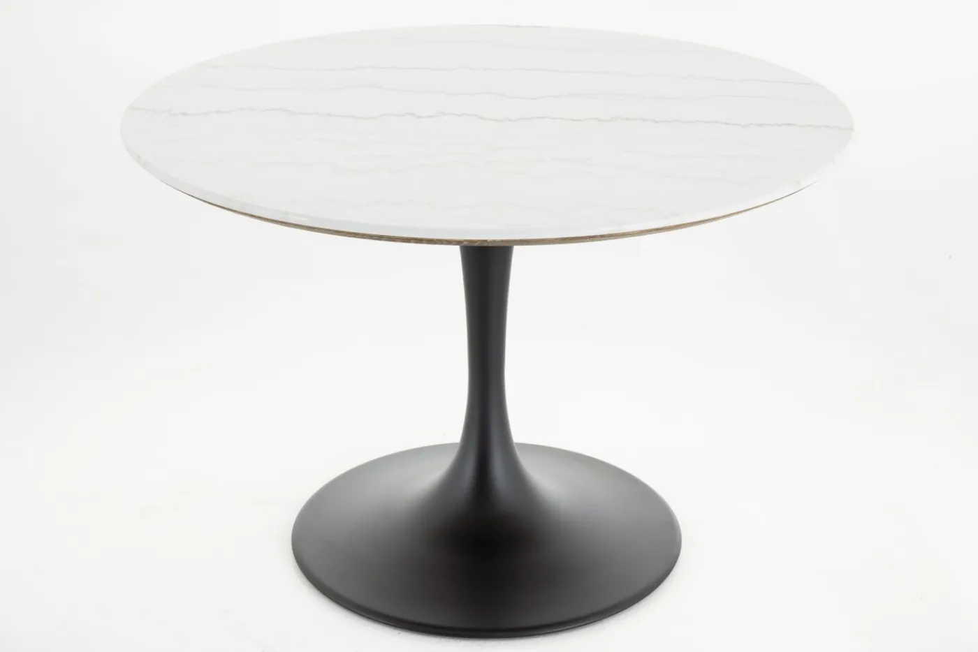 Tables|Tables De Salle À Manger<Flamant ABOAH, table de salle à manger, ronde, marbre blanc, 110 cm Mixte
