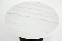 Tables|Tables De Salle À Manger<Flamant ABOAH, table de salle à manger, ronde, marbre blanc, 110 cm Mixte