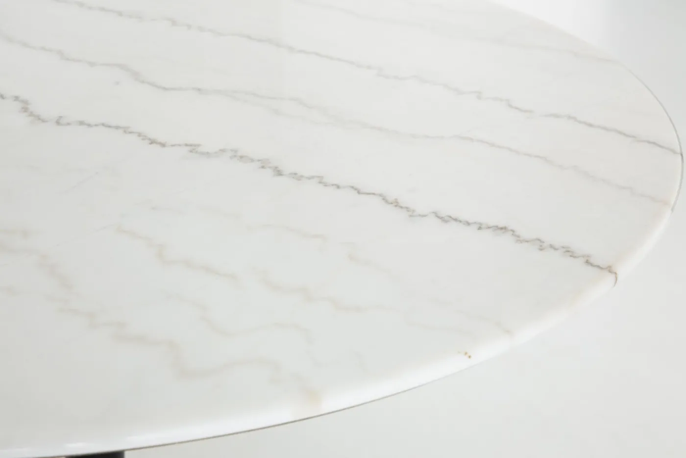 Tables|Tables De Salle À Manger<Flamant ABOAH, table de salle à manger, ronde, marbre blanc, 110 cm Mixte