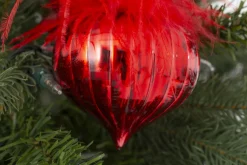 Boules De Noël|Boules De Noël<Flamant ADELE, pendentif Noël Rouge