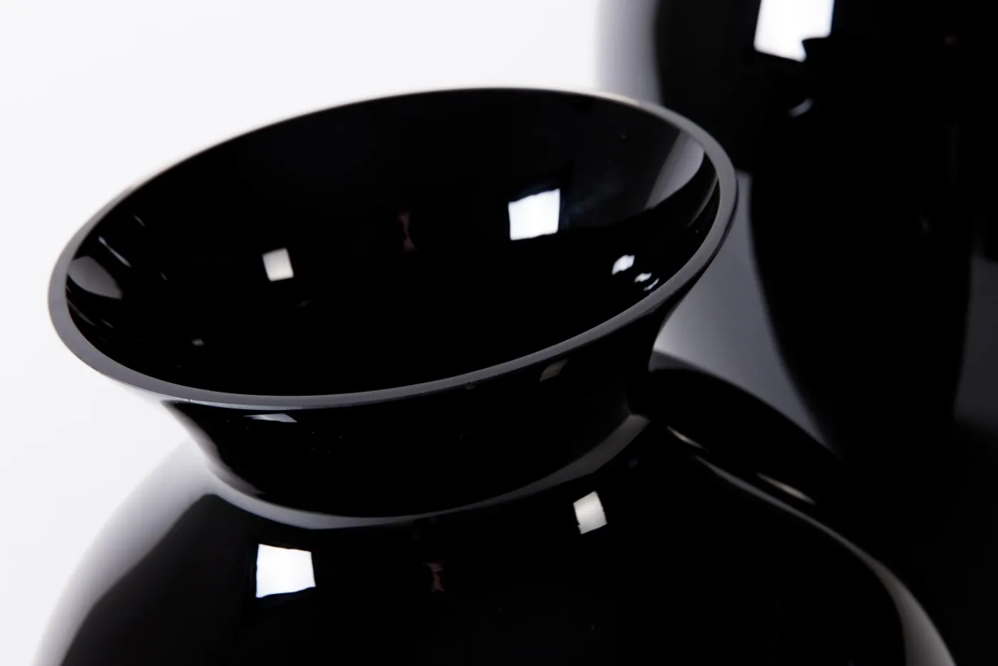 Pots Et Vases|Décoration<Flamant ADINA, vase, , soufflée bouche, 70cm Noir