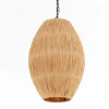 Suspensions Et Lustres|Luminaire<Flamant AIMEE, lampe suspension, raphia et fer, S