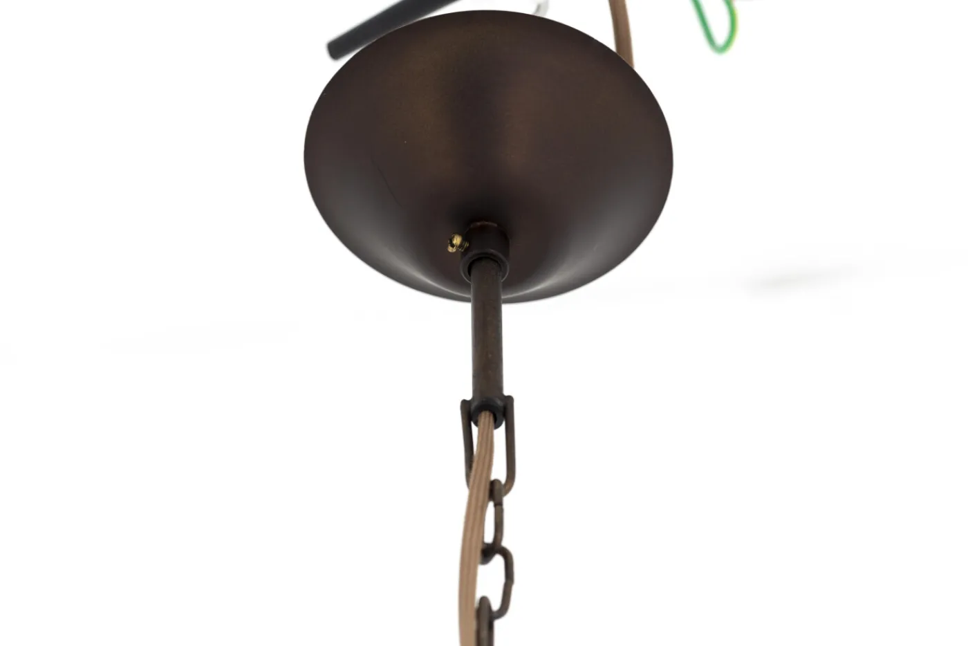 Suspensions Et Lustres|Luminaire<Flamant AIMEE, lampe suspension, raphia et fer, S