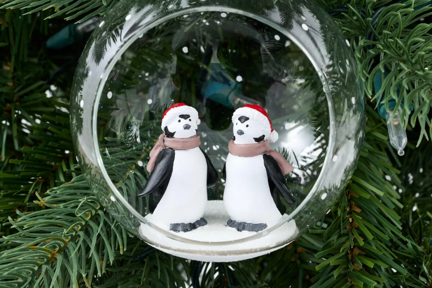 Boules De Noël|Boules De Noël<Flamant AKELA, boule de Noël Mixte