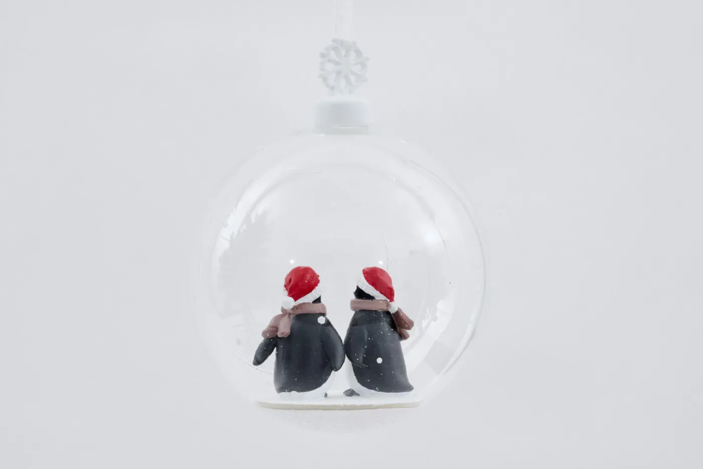 Boules De Noël|Boules De Noël<Flamant AKELA, boule de Noël Mixte