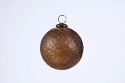 Boules De Noël|Boules De Noël<Flamant ALADAR, boule de Noël, rouille Brun
