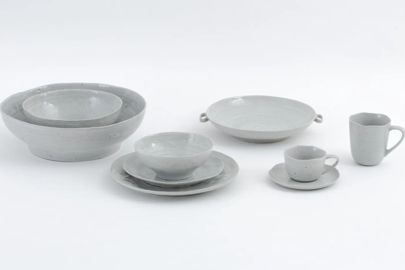 Assiettes, Plats Et Bols|Assiettes,Plats Et Bols<Flamant ALANAH, coupelle, céramique, , 25,5cm Gris