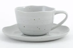 Assiettes, Plats Et Bols|Assiettes,Plats Et Bols<Flamant ALANAH, tasse et soucoupe, céramique, , 150ml Gris