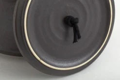 Ustensiles De Service Et De Cuisine|Accessoires<Flamant ALEGRANZA, pot, avec couvercle, L Noir