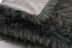 Plaids Et Couvre-Lits|Plaids Et Couvre-Lits<Flamant ALLESSINA, plaid, fausse fourrure Gris