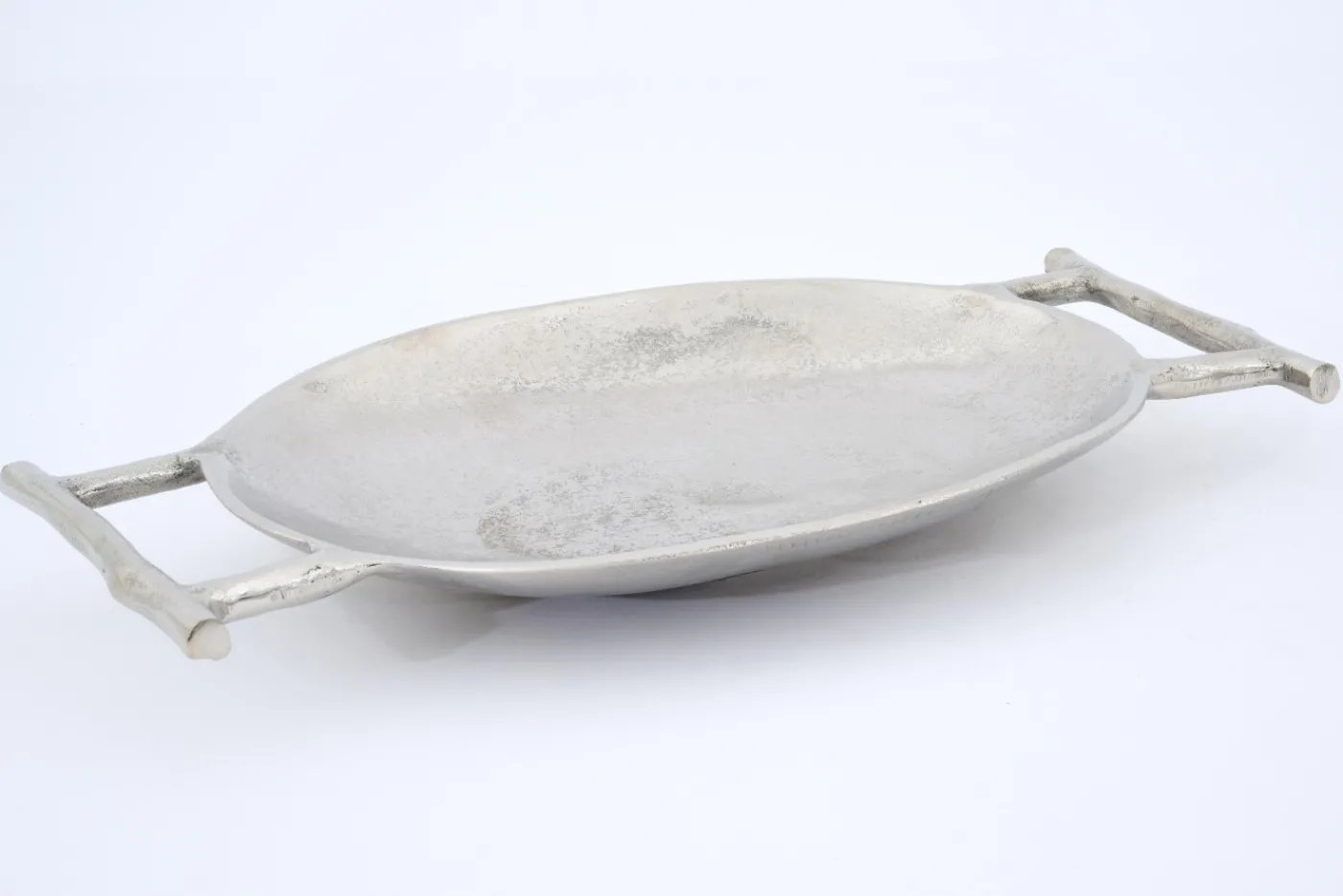 Accessoires|Plateaux<Flamant ALSACE, plateau, métal Argent