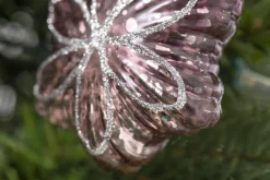 Boules De Noël|Boules De Noël<Flamant ALUNE, pendentif Noël Rose