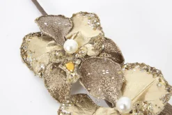 Décoration De Noël|Décoration De Noël<Flamant ANAELLE, branche Or