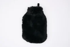 Jeux De Société Et Lifestyle|Décoration<Flamant ANDRES, bouteille d'eau chaude, fausse fourrure Noir