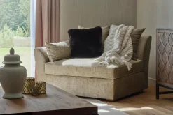 Coussins Décoratifs|Coussins Décoratifs<Flamant ANDRES, coussin, fausse fourrure Noir