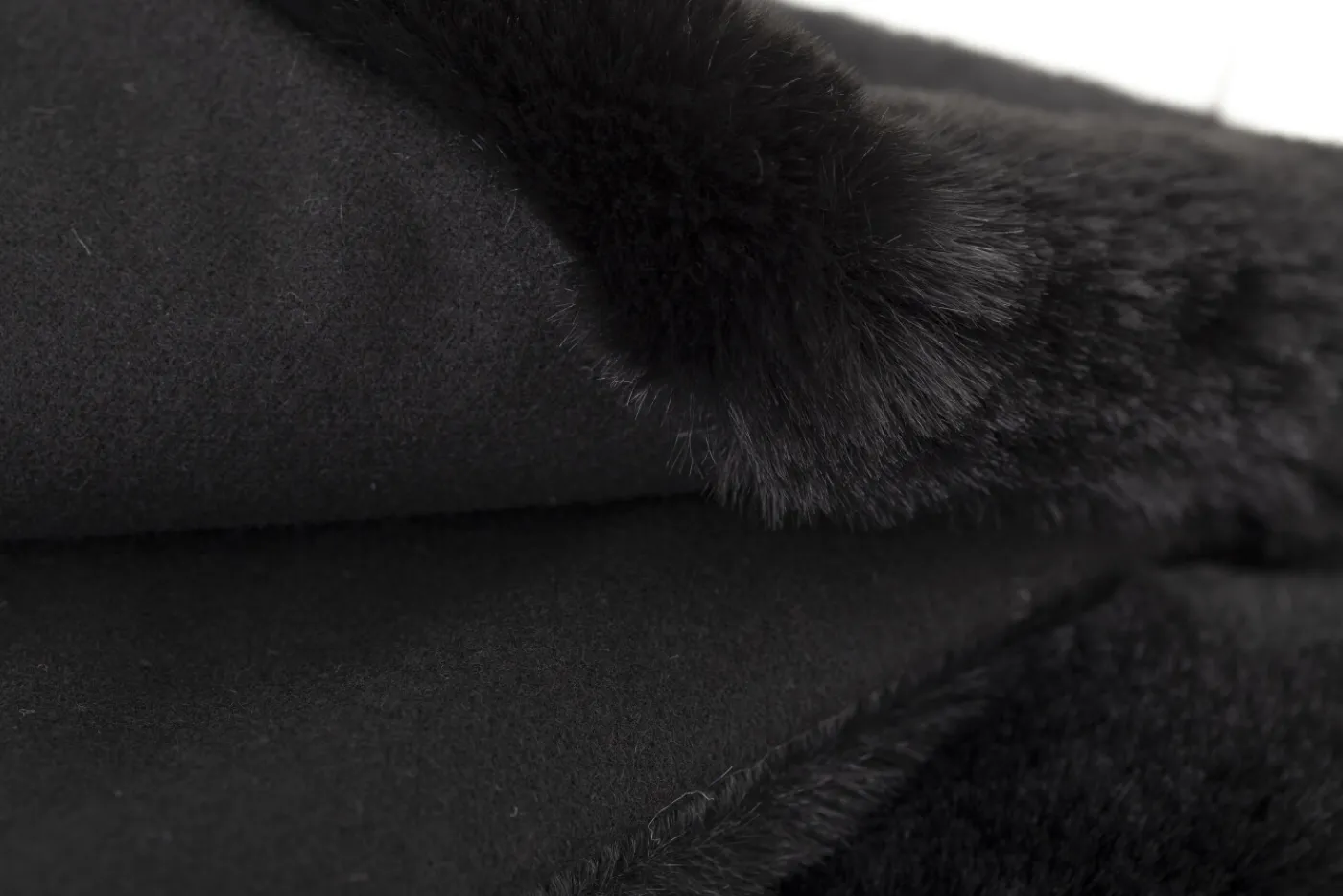 Plaids Et Couvre-Lits|Plaids Et Couvre-Lits<Flamant ANDRES, plaid, fausse fourrure Noir