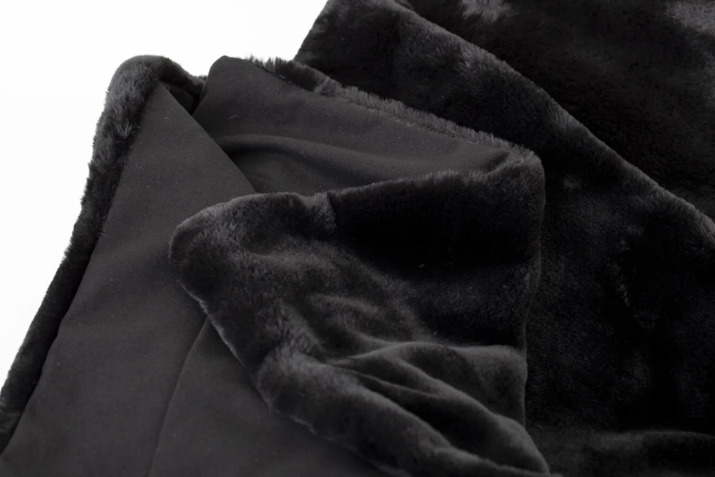 Plaids Et Couvre-Lits|Plaids Et Couvre-Lits<Flamant ANDRES, plaid, fausse fourrure Noir