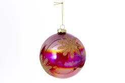 Boules De Noël|Boules De Noël<Flamant ANTILLES, boule de Noël, L Rouge