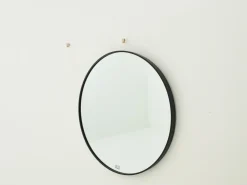Miroirs|Décoration<Flamant ANZER, miroir, rond, Noir