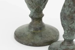 Chandeliers|Chandeliers<Flamant APOLLO, bougeoir, L Gris