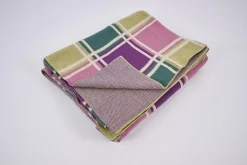 Plaids Et Couvre-Lits|Plaids Et Couvre-Lits<Flamant ARCHIO, plaid, carreaux Mixte