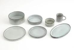Assiettes, Plats Et Bols|Assiettes,Plats Et Bols<Flamant ARCHITECTO, assiette, céramique, , 20,5cm Gris