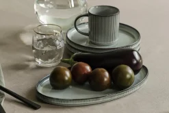 Assiettes, Plats Et Bols|Assiettes,Plats Et Bols<Flamant ARCHITECTO, plateau, céramique, Gris