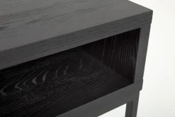Tables D’Appoint & Consoles|Tables D’Appoint & Consoles<Flamant ARMAND, table console, chêne et métal Noir