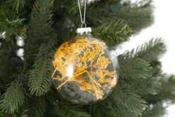 Boules De Noël|Boules De Noël<Flamant ASTER, boule de Noël Orange