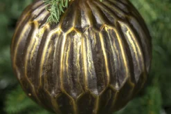 Boules De Noël|Boules De Noël<Flamant ASTON, boule de Noël Brun