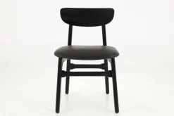 Chaises|Chaises<Flamant AURIANE, chaise, siège en cuir Noir