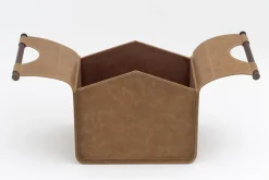 Paniers|Décoration<Flamant AUSTIN, boîte, cuir, Brun