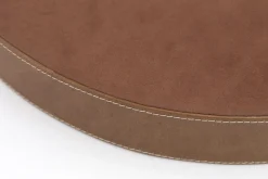 Accessoires|Plateaux<Flamant AUSTIN, plateau, cuir, , Ø56 Brun