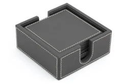 Accessoires|Ustensiles De Service Et De Cuisine<Flamant AUSTIN, sous-verre, cuir, , set de 6 Gris