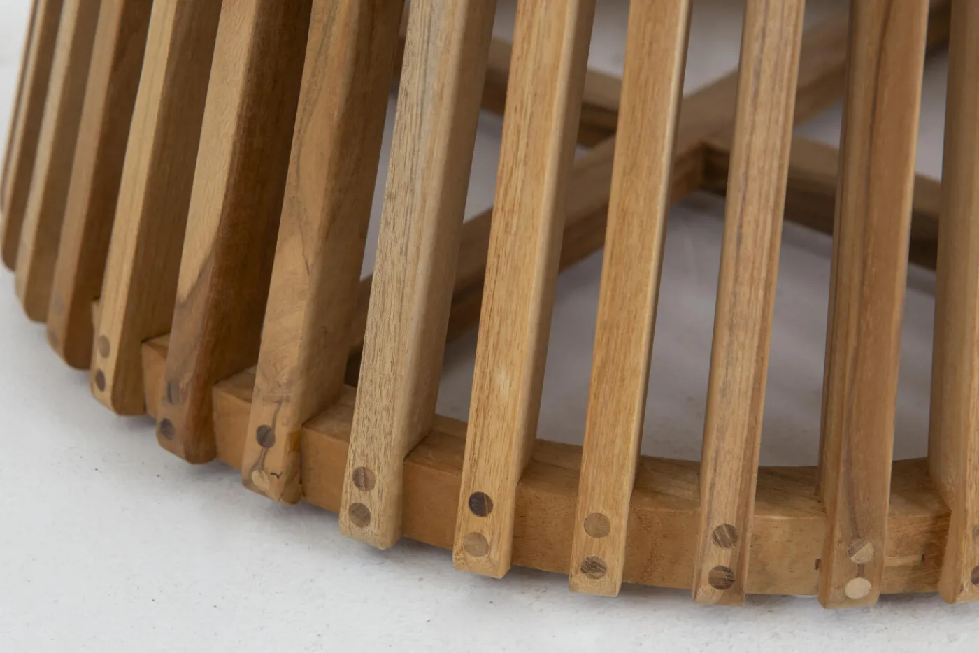 Tables|Tables<Flamant AVALYN, table basse de jardin Blanccassé