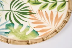 Assiettes, Plats Et Bols|Assiettes,Plats Et Bols<Flamant BANBUA, assiette, 22cm, multi, feuilles Mixte