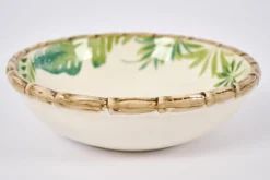 Assiettes, Plats Et Bols|Assiettes,Plats Et Bols<Flamant BANBUA, coupelle, vert, feuilles Mixte