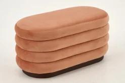 Poufs Et Bouts De Canapé|Sièges<Flamant BEATRICE, pouf, ovale, Rose