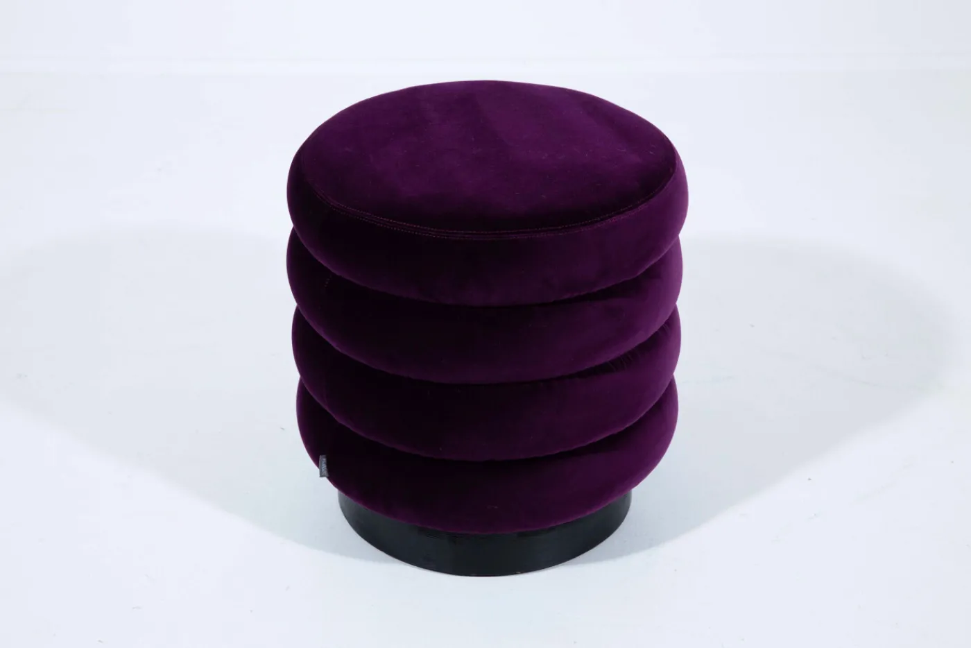 Poufs Et Bouts De Canapé|Sièges<Flamant BEATRICE, pouf, rotatif, rond, violet Pourpre