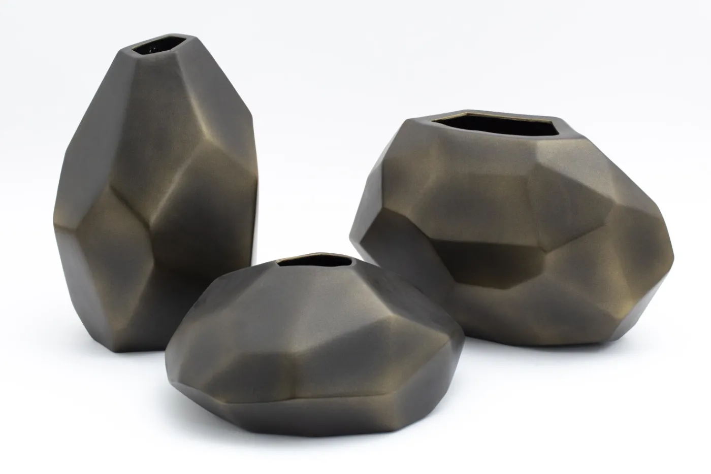 Pots Et Vases|Décoration<Flamant BELINDA, vase, céramique, bronze, modèle 2 Brun