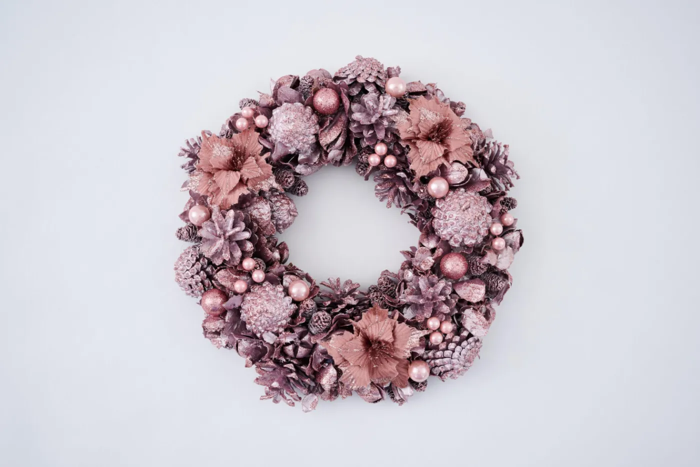 Couronnes De Noël|Couronnes De Noël<Flamant BELLI, guirlande, L Rose