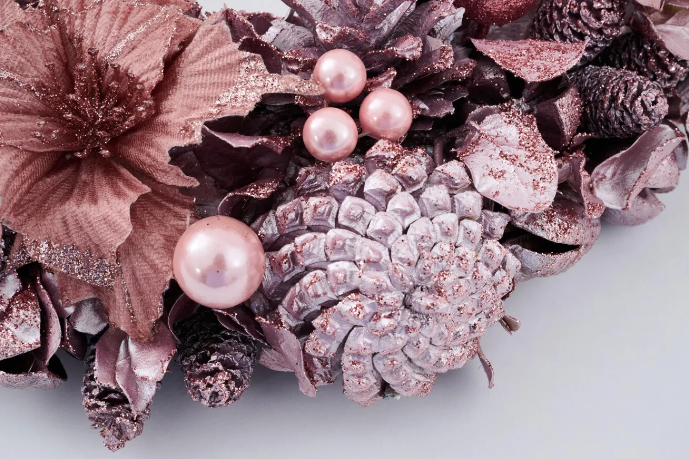 Couronnes De Noël|Couronnes De Noël<Flamant BELLI, guirlande, L Rose