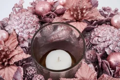 Décoration De Noël|Décoration De Noël<Flamant BELLI, photophore, ronde Rose