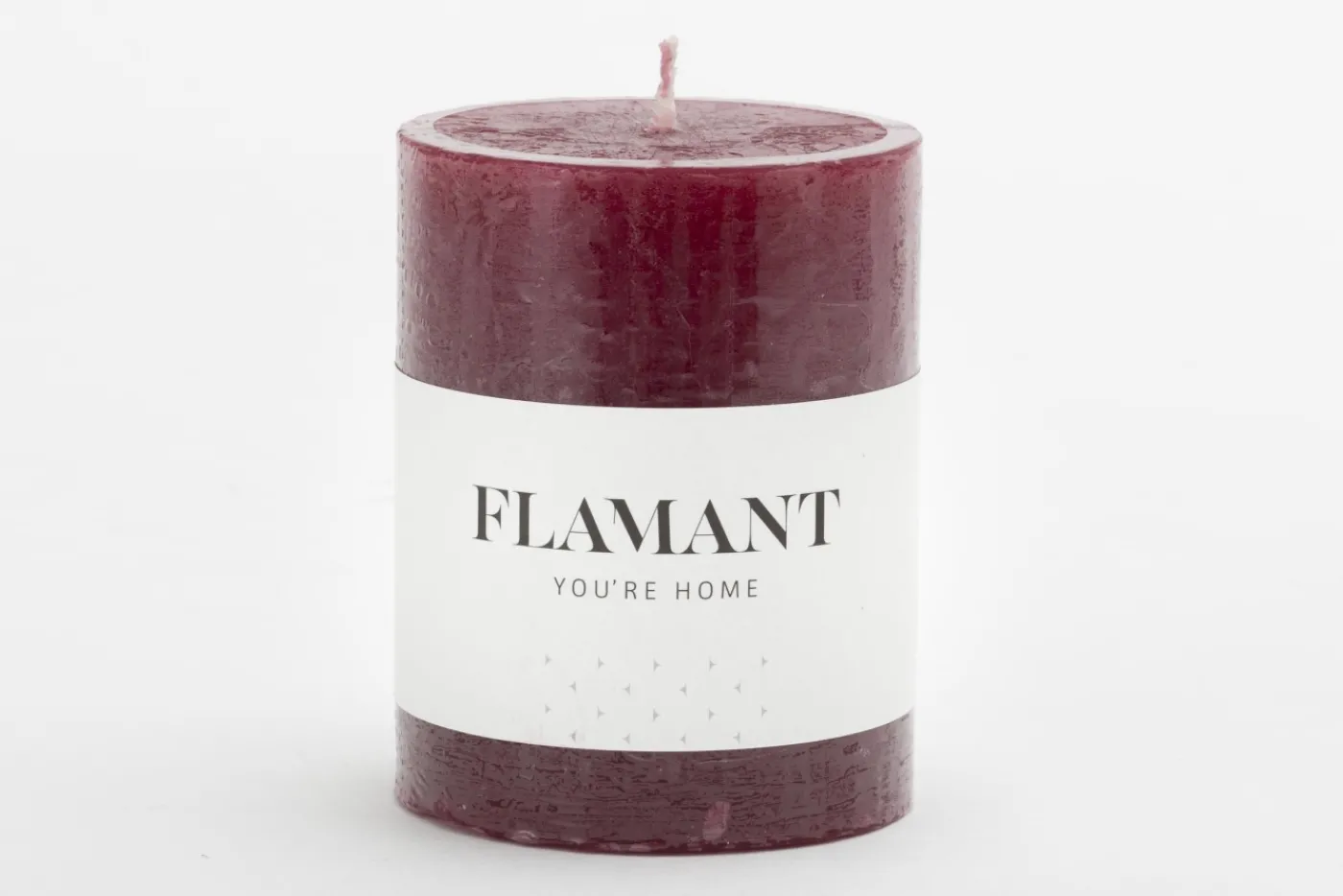 Bougies|Décoration<Flamant BETH, bougie, couleur balmoral red, 7x9cm Rouge