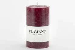 Bougies|Décoration<Flamant BETH, bougie, couleur balmoral red, 7x11,5cm Rouge