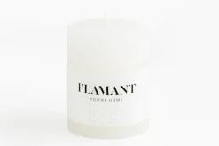 Bougies|Décoration<Flamant BETH, bougie, couleur , 7x9cm Blanc
