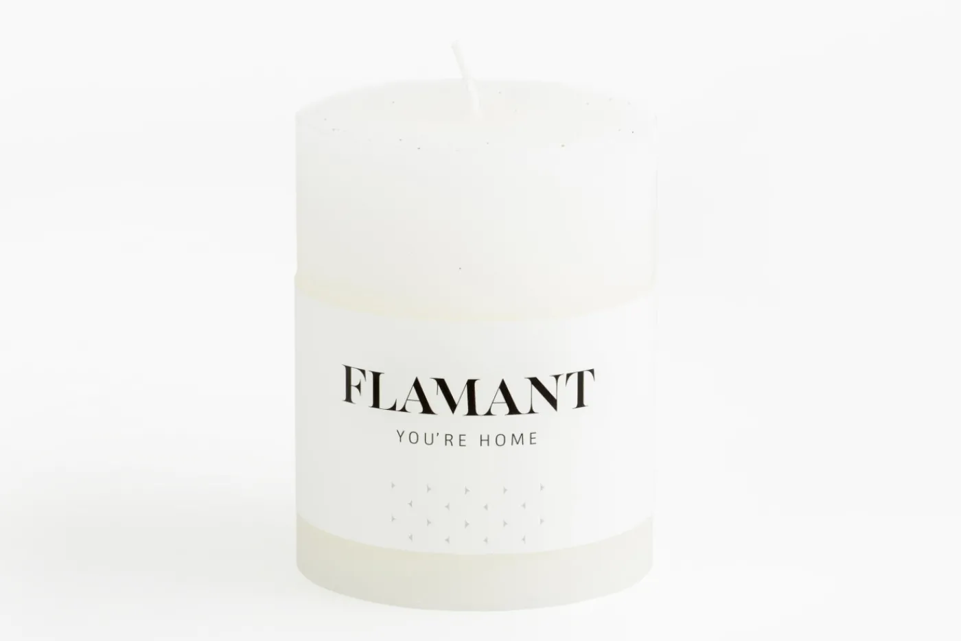 Bougies|Décoration<Flamant BETH, bougie, couleur , 7x9cm Blanc