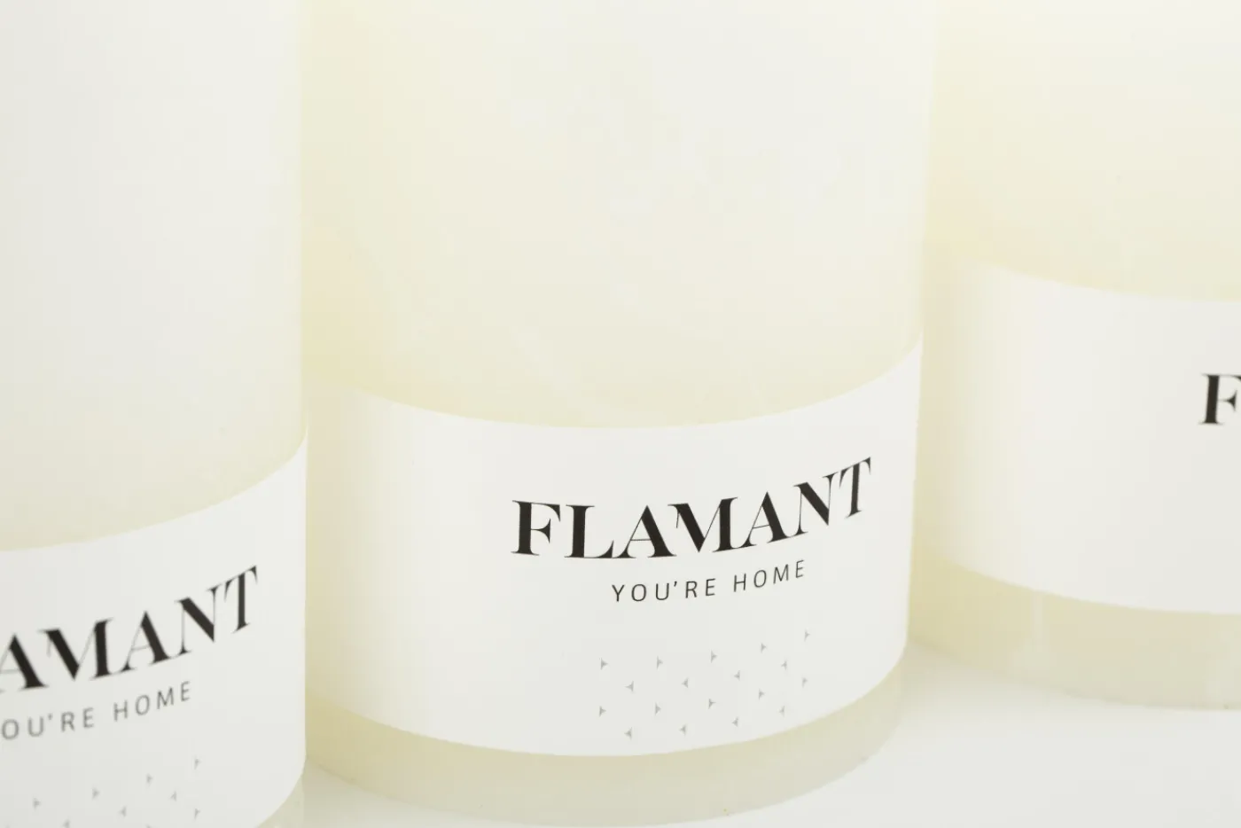 Bougies|Décoration<Flamant BETH, bougie, couleur , 7x9cm Blanc