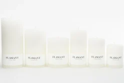 Bougies|Décoration<Flamant BETH, bougie, couleur , 7x11,5cm Blanc