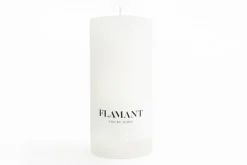 Bougies|Décoration<Flamant BETH, bougie, couleur , 7x15cm Blanc